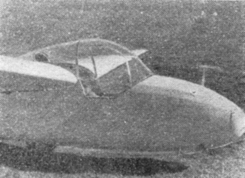 Detajl kabine na KB-1 Triglav