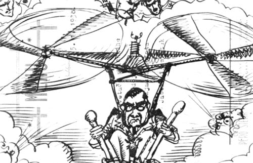 Karikatura Ivana Slokarja