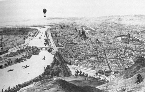 Najstarejša upodobitev balona v Sloveniji